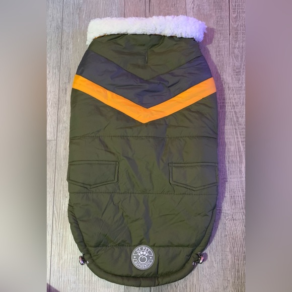 GF Pet Alpine Puffer Dark Khaki - Picture 5 of 8